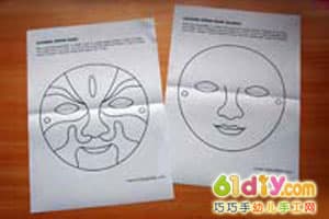 脸谱面具手工制作Chinese Opera Mask