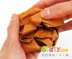 硬币手印树制作图解