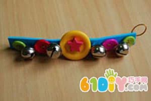 DIY个性的纽扣镯子Button Bracelet