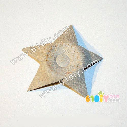 鸡蛋盒手工制作海星Egg Carton Star Fish