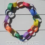 七彩手链手工制作Rainbow Wreath