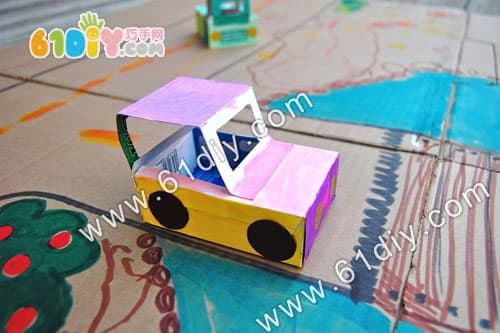 汽车玩具手工制作