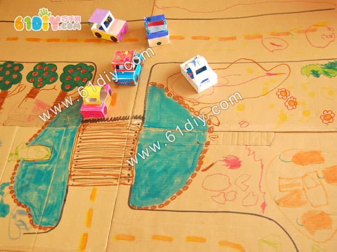 汽车玩具手工制作