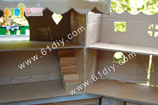 纸盒制作小别墅