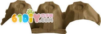 鸡蛋托手工——蝙蝠
