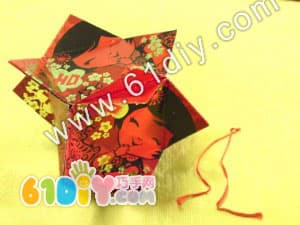 简单的红包灯笼图解