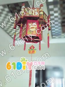 红包制作传统中国灯笼