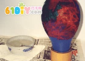 气球灯笼制作