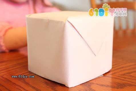纸盒奶牛手工制作