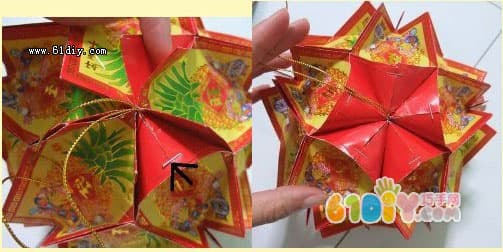 灯笼球制作（30个红包手工）