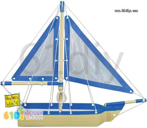 牛奶盒帆船模型制作