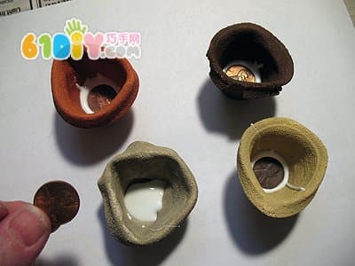 扭扭棒制作迷你花盆