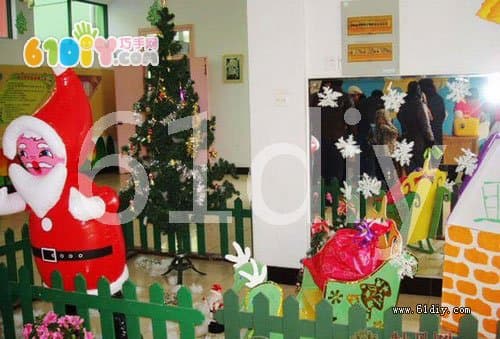 幼儿园圣诞节主题环境