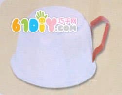一次性碗制作茶壶