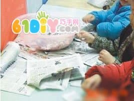 纸浆面具DIY方法