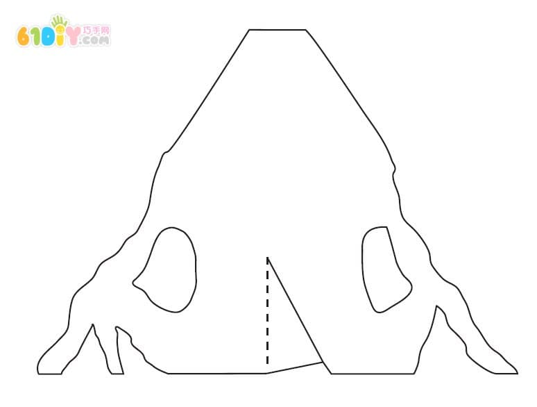 废旧瓦楞纸板制作童话小屋的门