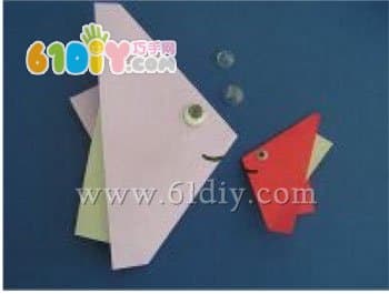 热带鱼折纸教程