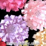  手工制作春天里的花朵 