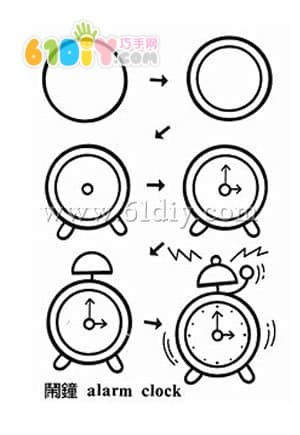 圆形变变变——闹钟