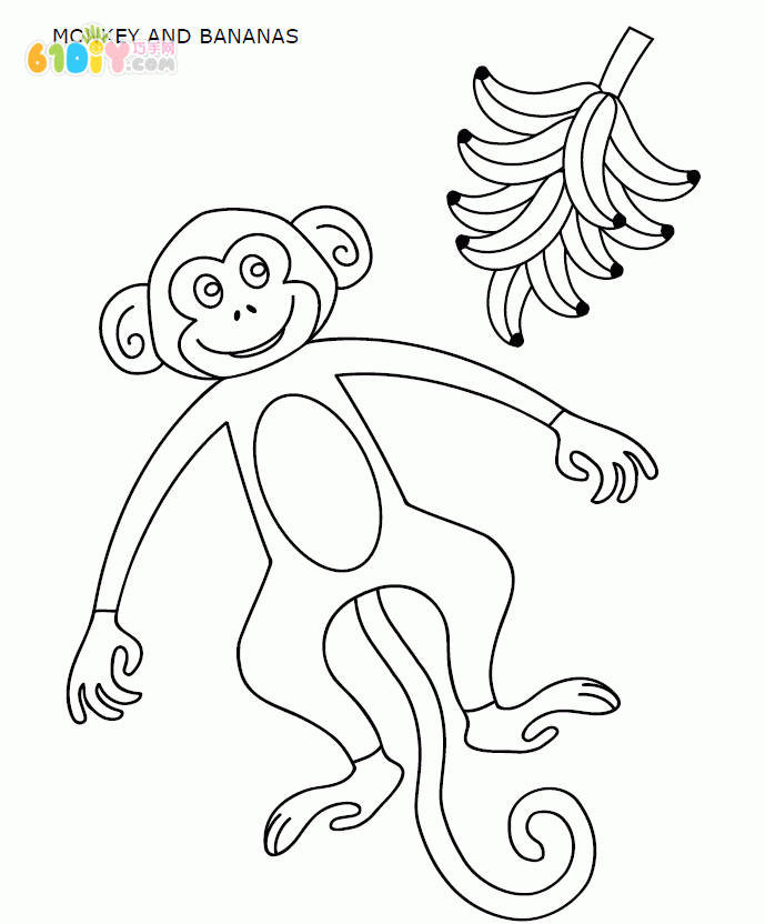 猴子和香蕉树