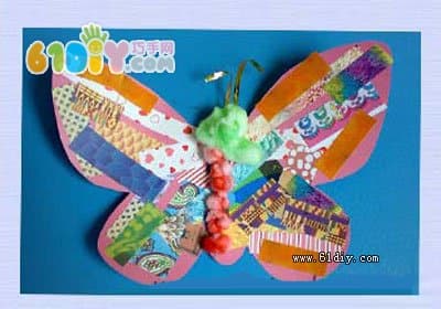 幼儿手工作品——蝴蝶