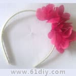 花朵发箍DIY