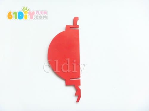 中秋节手工剪纸灯笼
