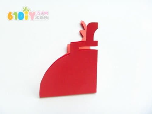 中秋节手工剪纸灯笼