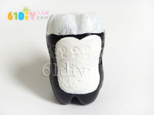 饮料瓶子手工制作小企鹅