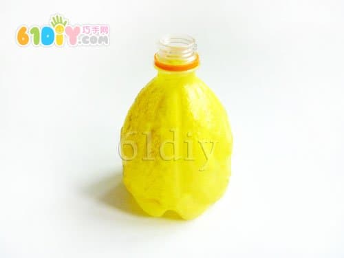 塑料瓶子手工制作菠萝