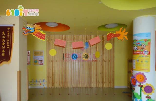 幼儿园中国风主题墙