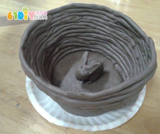 小朋友的陶泥作品