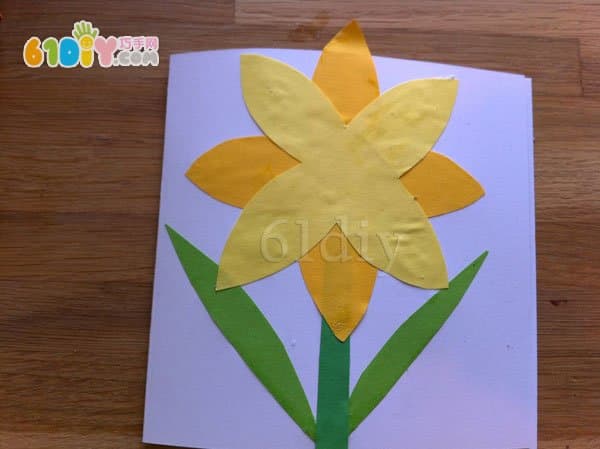 鸡蛋盒手工——新年花卡制作