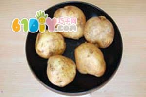 亲子手工——土豆印章画
