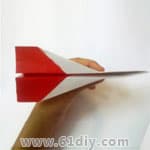 儿童手工——怎样折纸飞机