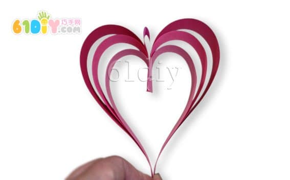 三八节儿童手工——爱心制作