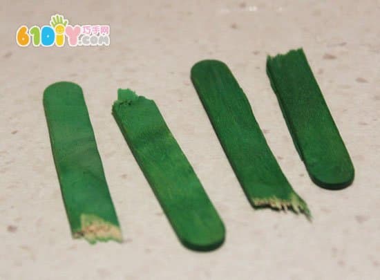雪糕棒变废为宝——彩虹收纳盒