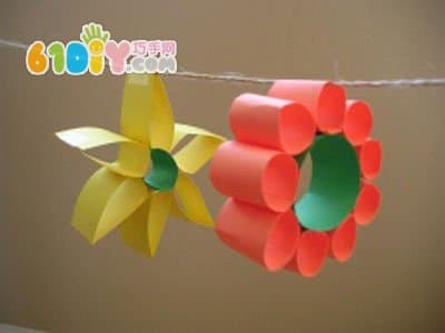 幼儿园春天手工制作立体小花