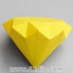 立体钻石折纸教程