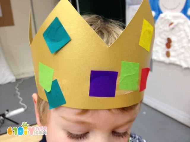 儿童手工制作国王的帽子_综合其它_巧巧手幼