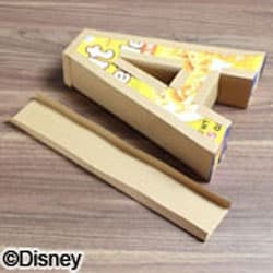纸盒DIY制作立体字母