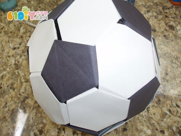 世界杯DIY折纸足球