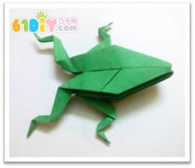 青蛙折纸步骤