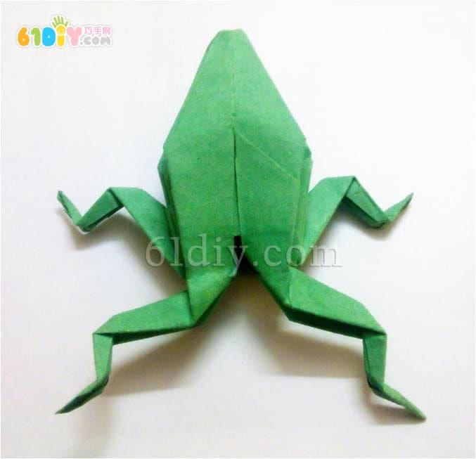 青蛙折纸步骤