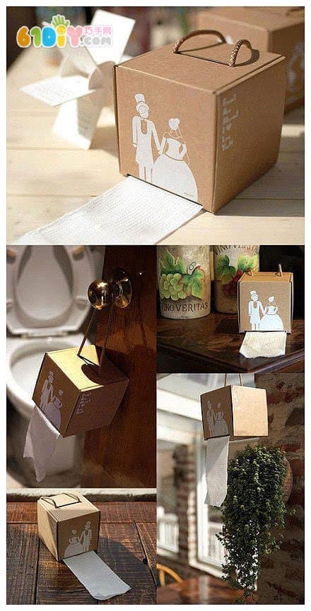 纸盒制作抽纸盒