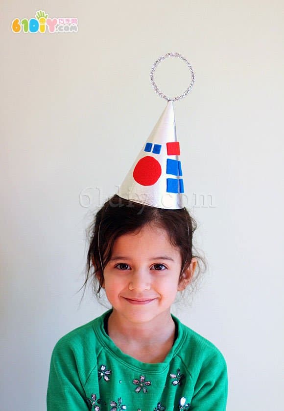 儿童手工：自制生日帽
