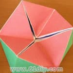 趣味折纸万花筒