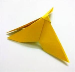 立体蝴蝶折纸图解