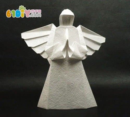 天使折纸教程