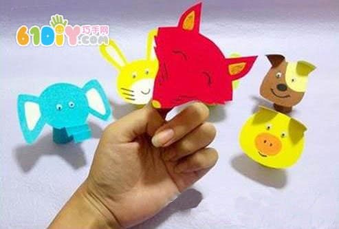 制作简单的动物手指偶